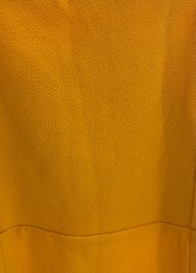 Mustard Mini Bodycon Dress