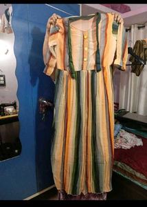 Striped Maxi Dress