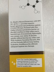 Dr.Sheth&#39;s Mineral Sunscreen