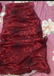 Floral Tied Skirt