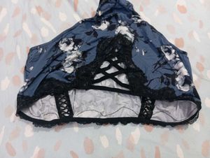 Floral Lace Trim Panties
