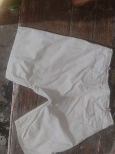 KLP Jeans Beige Shorts