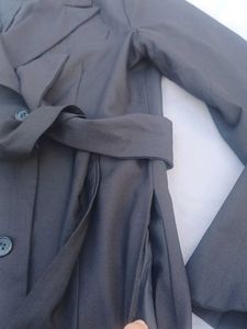 Chic Black Blazer Dress