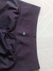 Purple Seamless Gym Pants