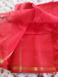 Red &amp; Gold Dupatta