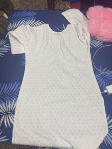 White Embroidered Kurta