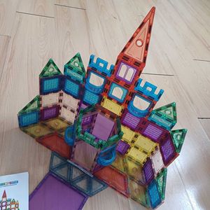 106 Pieces Imported Magnetic Tiles Set