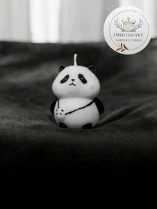 Adorable Panda Candle