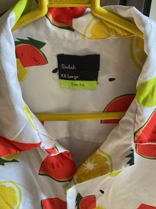 Funky Fruit Print Shirt