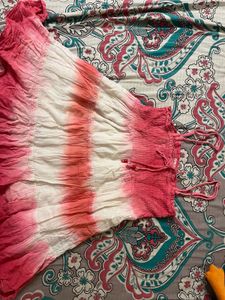 White-Pink Cute Top