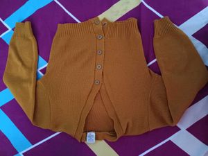 Mustard Cardigan