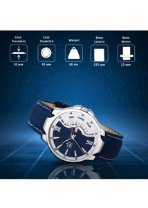 Quartz Analog Watch With Day And Date