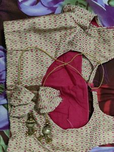 Embroidered Readymade Blouse