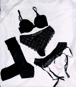 Sexy Black Lingerie Set🔥✨