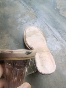 Clear Strap Platform Slides