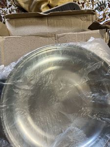 Induction stainless steel kadai