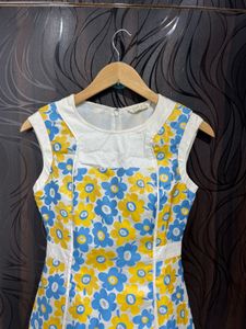 Floral Print Mini Dress