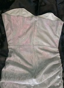 Brand New(Be bosy) Sparkle corset Ruched Dress