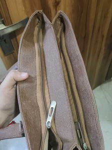 Vintage Brown Studded Bag