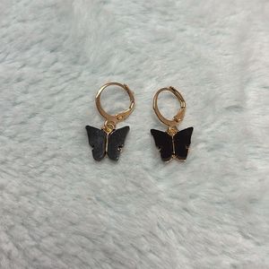 Butterfly Drop Earrings