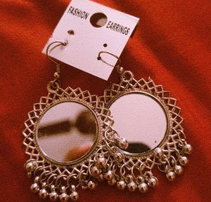 Oxidised Silver EARRING