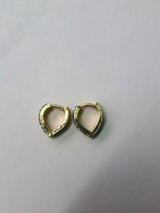 Gold Tone Hoop Earrings