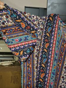 Boho Print Top
