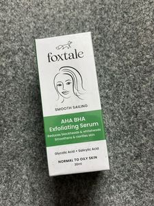 Foxtale Aha Bha Exfoliating Serum