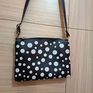 A Cute Black Dot Bag