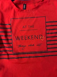 Red Crop Top For Women