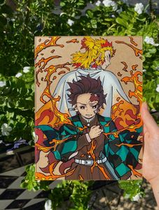Demon Slayer Inspired Art