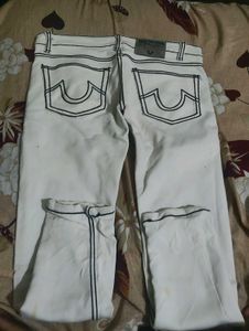 True Religion White Jeans