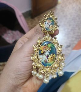 Radha Krishna Earrings