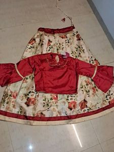Girls Lehnga With Accessories