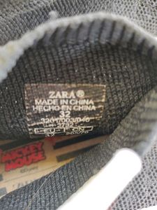 Zara Slip On Mid Top Sneakers.