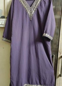 Elegant Embroidered Kurta