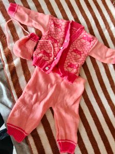 Warm Cute Mickey Mouse Baby Suit &amp; Sweater