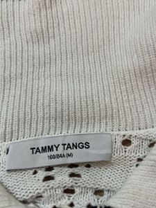 Korean Crochet Knit Cardigan with Peter Pan Collar