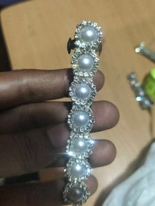 Combo Pearl and Rhinestone Hair Clip