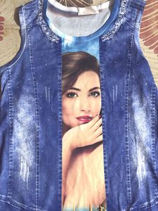 Unique Graphic Print Tank Top