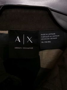 ARMANI EXCHANGE Mens Tshirt (Olive)