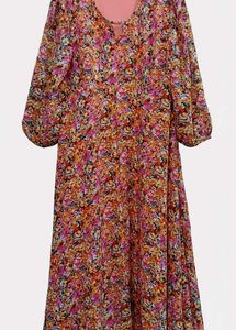 Floral Print Maxi Dress