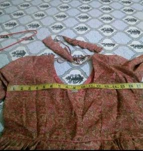 Paisley Print Top