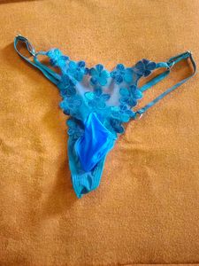 Men's Floral Detail designer Thong