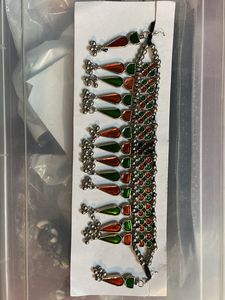 Afghani Choker With Earings