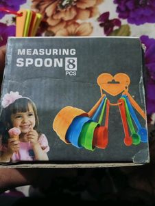 Measuring Spoon 8️⃣Pcs 2/3 Cup 120ml 1/2cup6