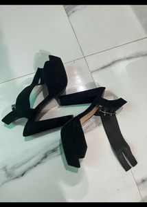 Black Platform Heels