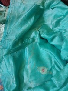 Banarasi Teal Saree( 40yr Old)