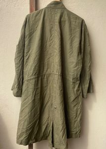 Olive Green Overcoat