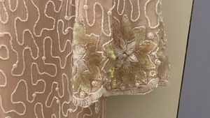 Scala Beaded Pure Silk relaxed fit top